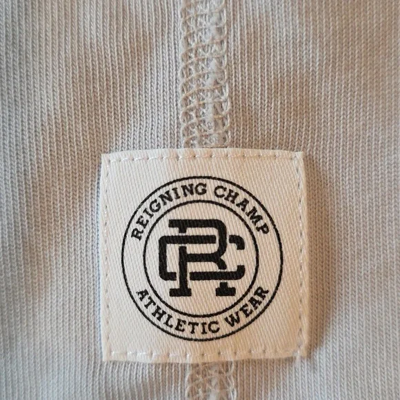 Reigning Champ - Midweight Jersey Long Sleeve - Ice Blue - Large - Picture 6 of 6